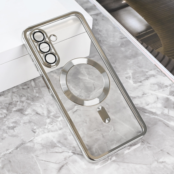 Torbica Magsafe Lux za Samsung A266B Galaxy A26 5G srebrna - 220233