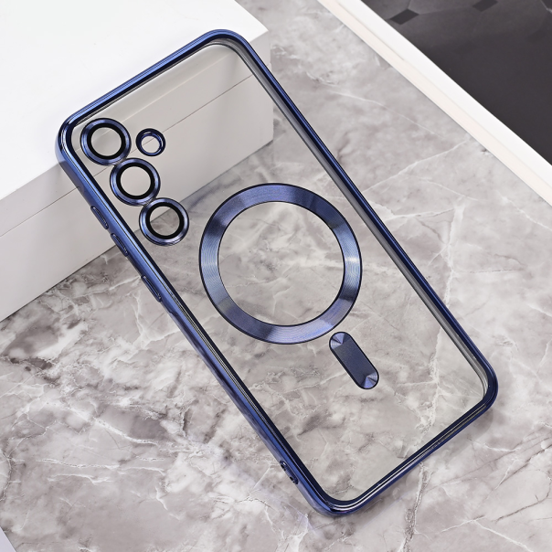 Maska za Samsung Galaxy A35 5G Magsafe Lux plava - 218060