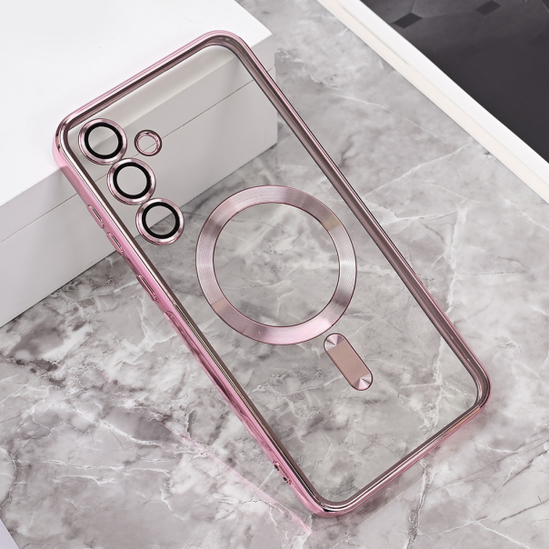 Torbica Magsafe Lux za Samsung A356B Galaxy A35 5G roze - 218061