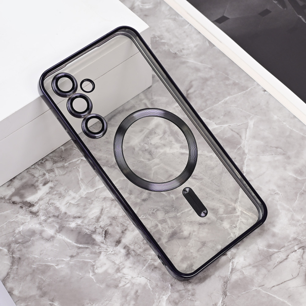 Maska za Samsung Galaxy S23 FE Magsafe Lux crna - 218067