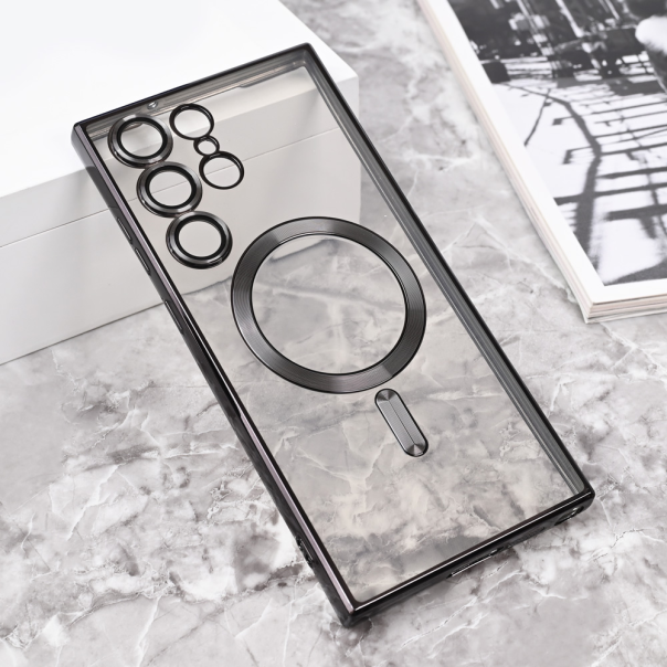 Torbica Magsafe Lux za Samsung S918B Galaxy S23 Ultra crna - 215434-1