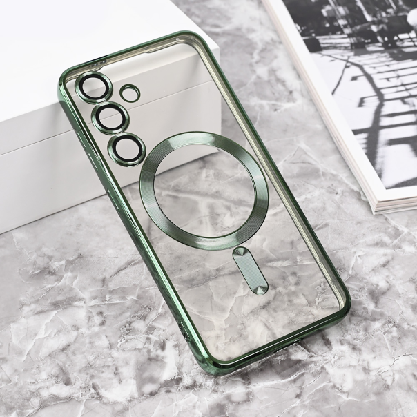 Torbica Magsafe Lux za Samsung S921B Galaxy S24 zelena - 215439-1