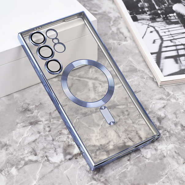 Torbica Magsafe Lux za Samsung S928B Galaxy S24 Ultra tamno plava - 215442-1