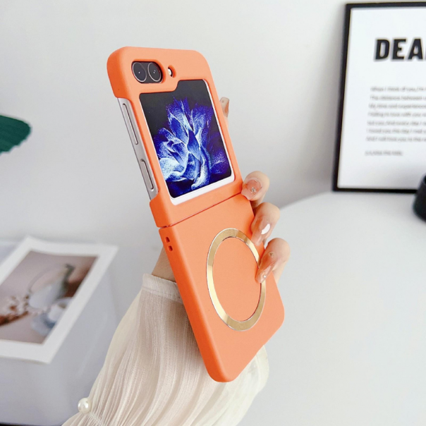 Maska za Samsung Galaxy Z Flip 6 5G narandžasto Magsafe Magnetic Shockproof - 215158