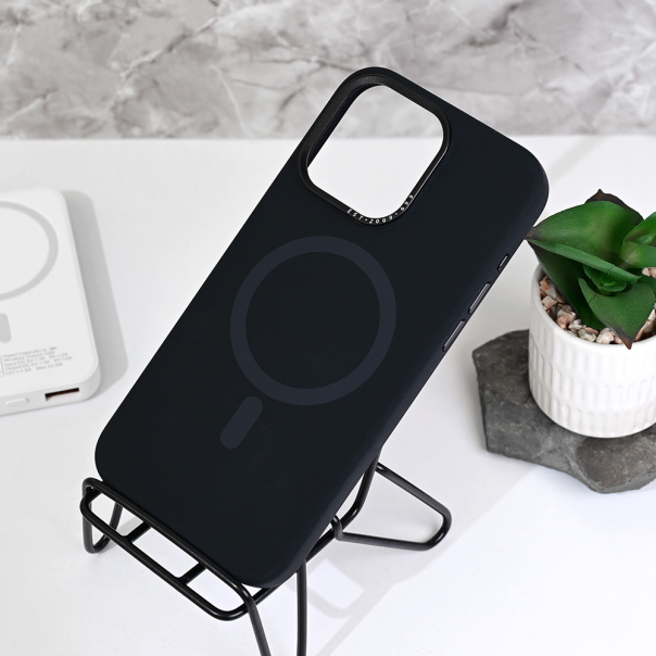 Torbica Magsafe Matte Color iPhone 15 Pro Max 6.7 crna - 218168