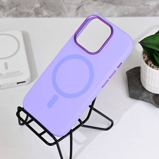 Torbica Magsafe Matte Color iPhone 16 Pro 6.3 lila - 218178