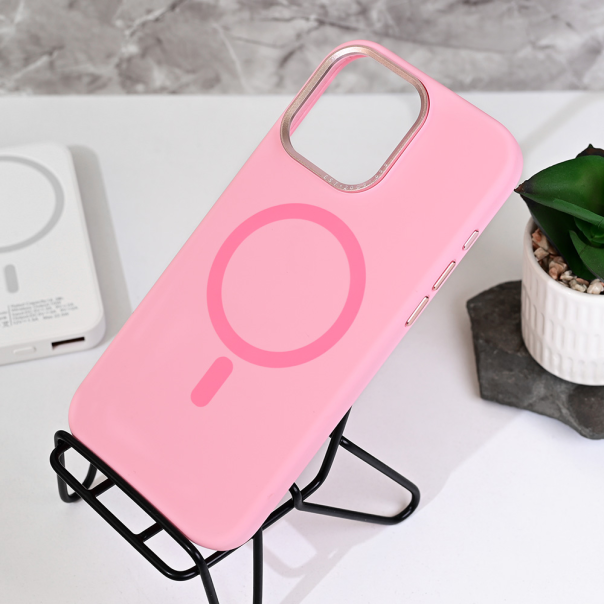 Torbica Magsafe Matte Color iPhone 16 Pro Max 6.9 roze - 218185