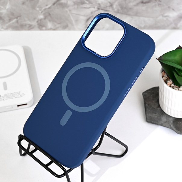 Torbica Magsafe Matte Color iPhone 16 Pro Max 6.9 tamno plava - 218186