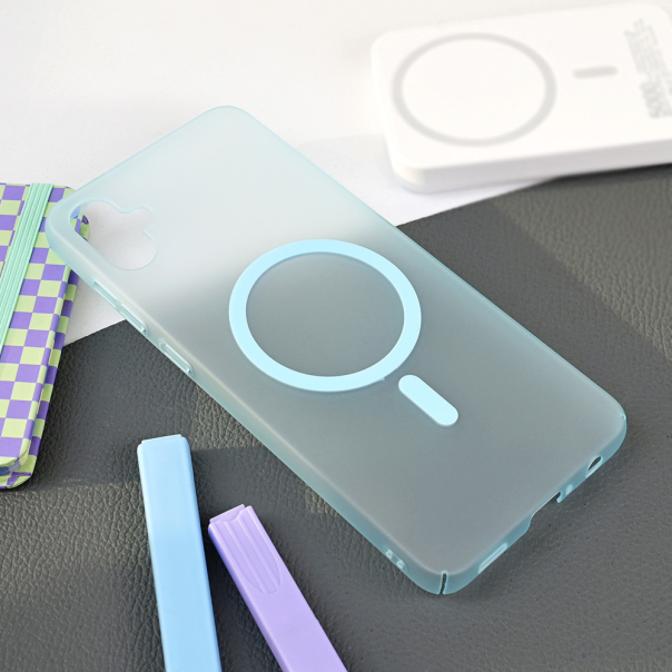 Torbica Magsafe Matte PC za Samsung A055F Galaxy A05 plava - 218623