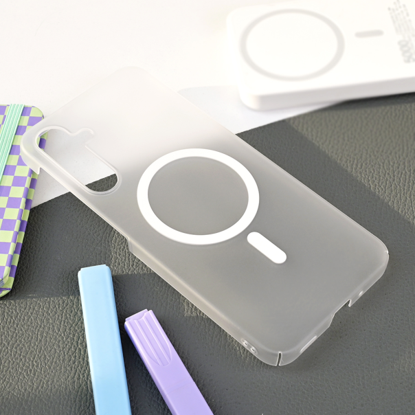 Torbica Magsafe Matte PC za Samsung A165F Galaxy A16 5G bela - 218618