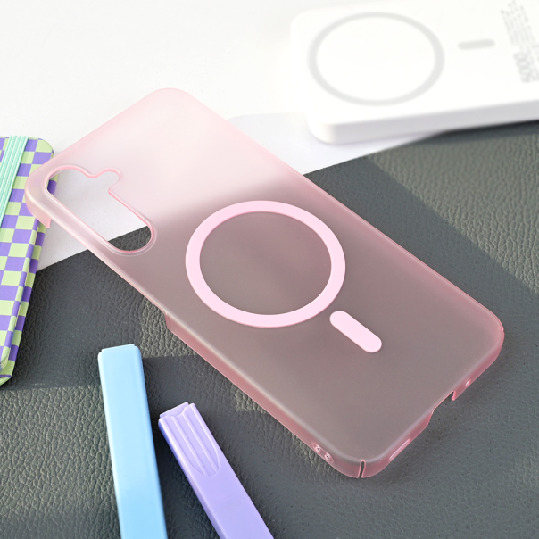 Torbica Magsafe Matte PC za Samsung A165F Galaxy A16 5G roze - 218619