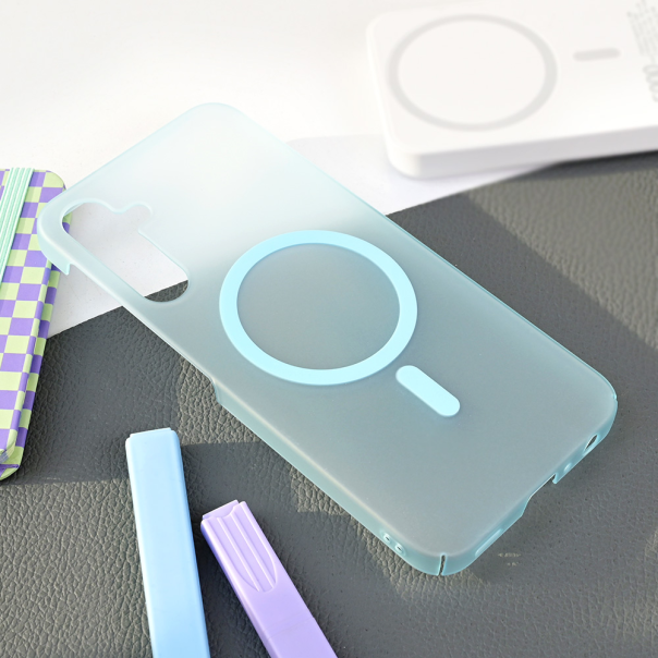 Torbica Magsafe Matte PC za Samsung A256B Galaxy A25 5G plava - 218629