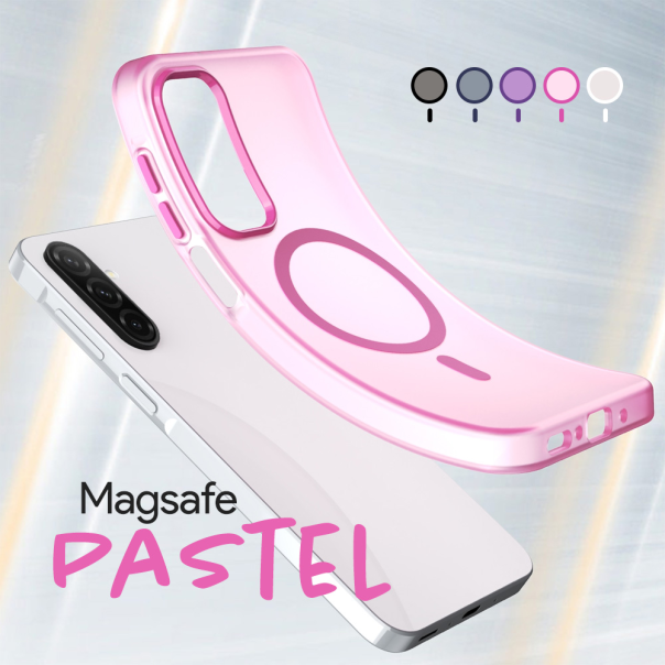 Torbica Magsafe Pastel za Samsung A266B Galaxyg A26 5G crna - 220289