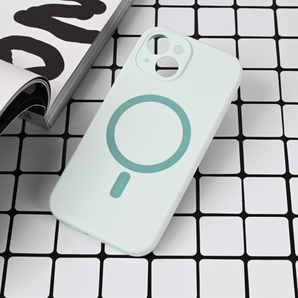 Maska za iPhone 13 6.1 Magsafe Pure color mint - 221679