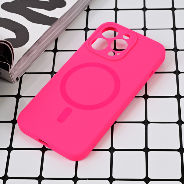 Torbica Magsafe Pure color za iPhone 13 Pro 6.1 pink - 216605