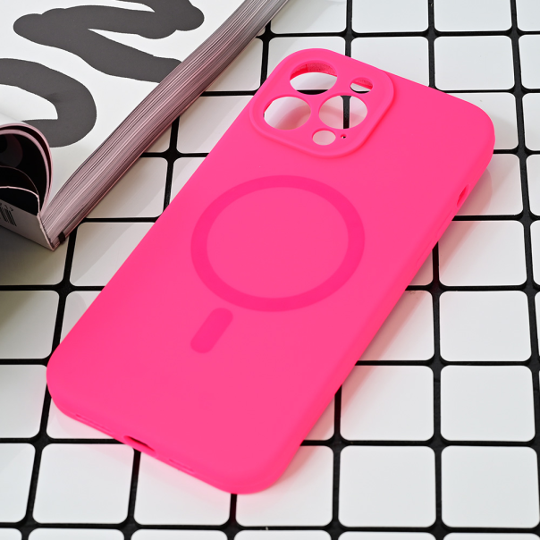 Torbica Magsafe Pure color za iPhone 13 Pro Max 6.7 pink - 216609