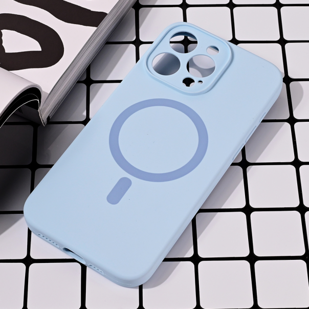 Torbica Magsafe Pure color za iPhone 13 Pro Max 6.7 svetlo plava - 216611