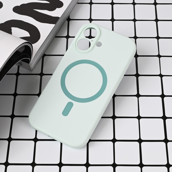 Maska za iPhone 16 6.1 Magsafe Pure color mint - 221687