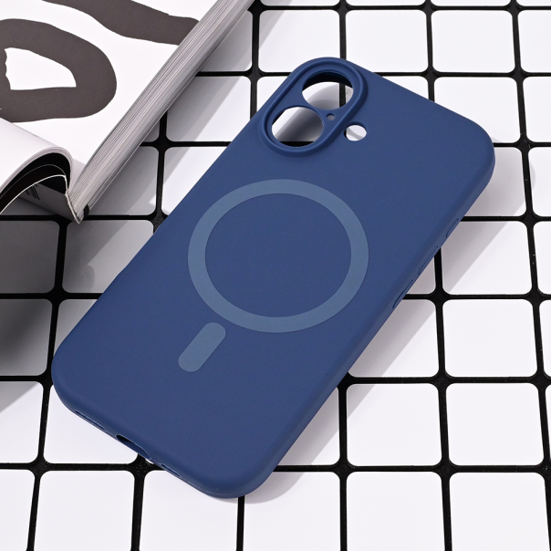 Torbica Magsafe Pure color za iPhone 16 6.1 plava - 216640