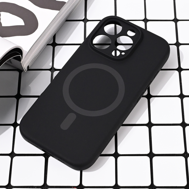Torbica Magsafe Pure color za iPhone 16 Pro 6.3 crna - 216649