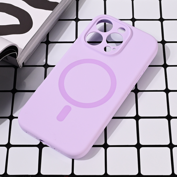 Torbica Magsafe Pure color za iPhone 16 Pro 6.3 lila - 216650