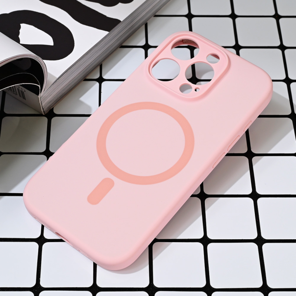 Torbica Magsafe Pure color za iPhone 16 Pro 6.3 roze - 218756