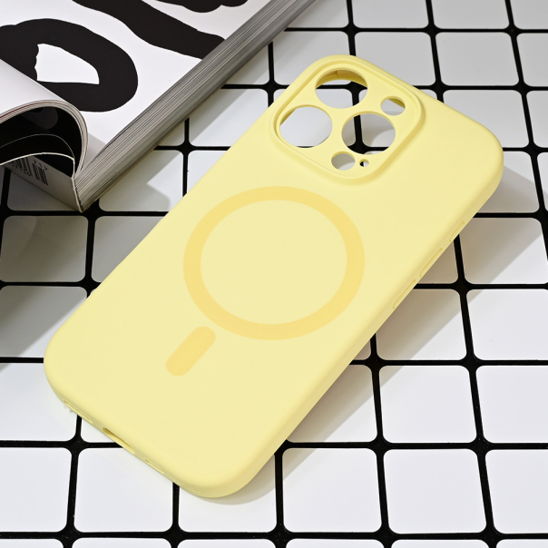 Torbica Magsafe Pure color za iPhone 16 Pro 6.3 zuta - 218755