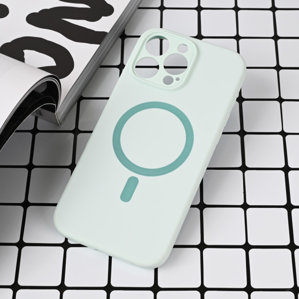 Maska za iPhone 16 Pro Max 6.9 Magsafe Pure color mint - 221691