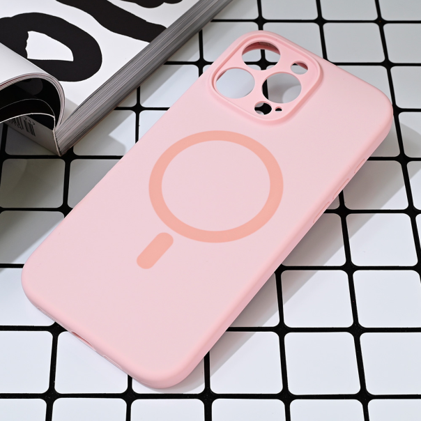 Maska za iPhone 16 Pro Max 6.9 Magsafe Pure color roze - 218759