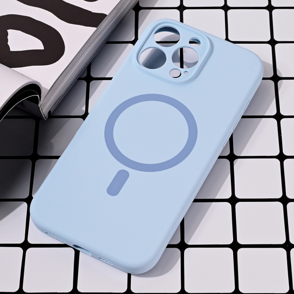 Torbica Magsafe Pure color za iPhone 16 Pro Max 6.9 svetlo plava - 216656