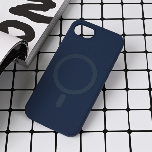 Torbica Magsafe Pure color za iPhone 16e tamno plava - 221698