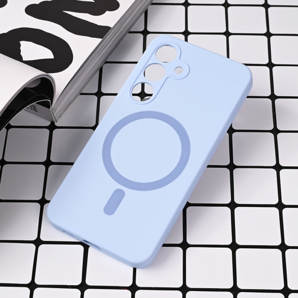Torbica Magsafe Pure color za Samsung S921B Galaxy S24 svetlo plava - 219919