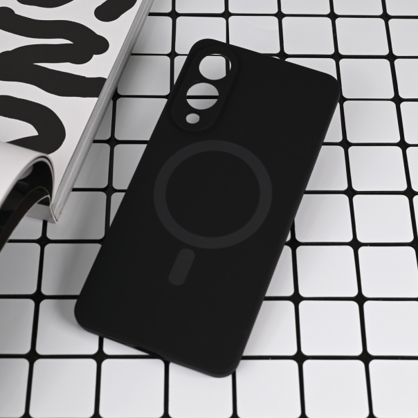 Maska za Samsung S25 Edge Magsafe Pure color S937B crna - 222483