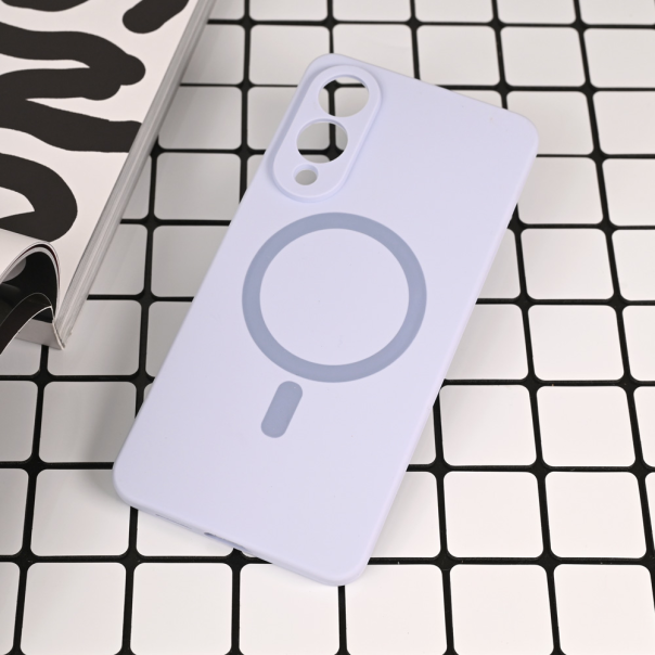 Maska za Samsung S25 Edge Magsafe Pure color svetlo plava - 222485