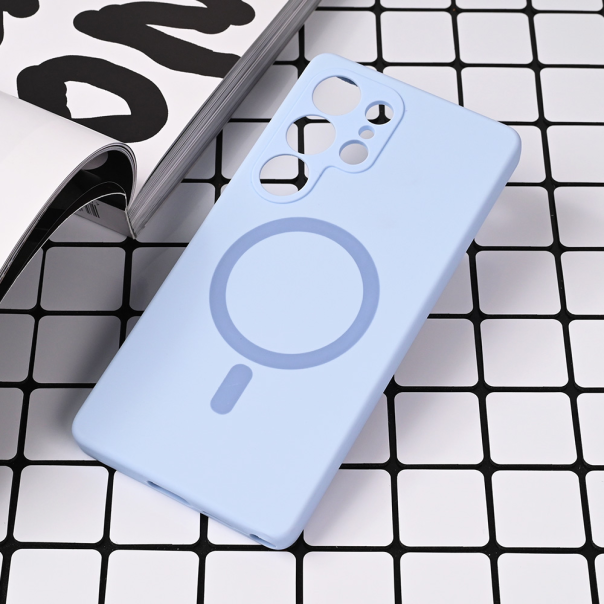 Maska za Samsung Galaxy S25 Ultra Magsafe Pure color svetlo plava - 219914