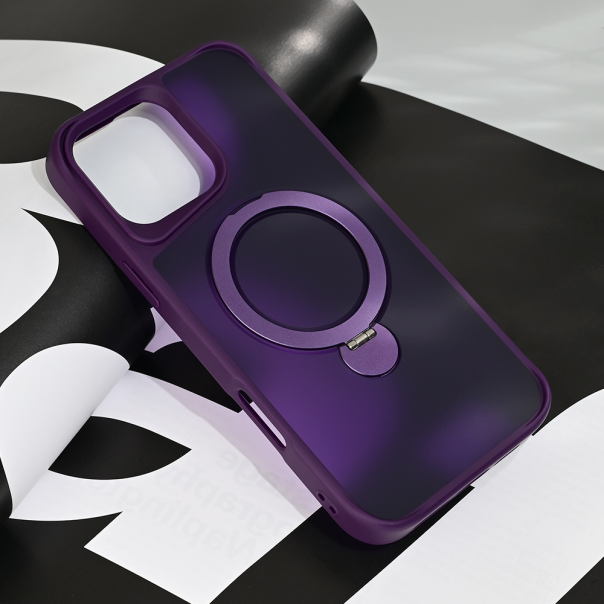 Torbica Magsafe Ring Stand za iPhone 16 Pro Max 6.9 ljubicasta - 216991