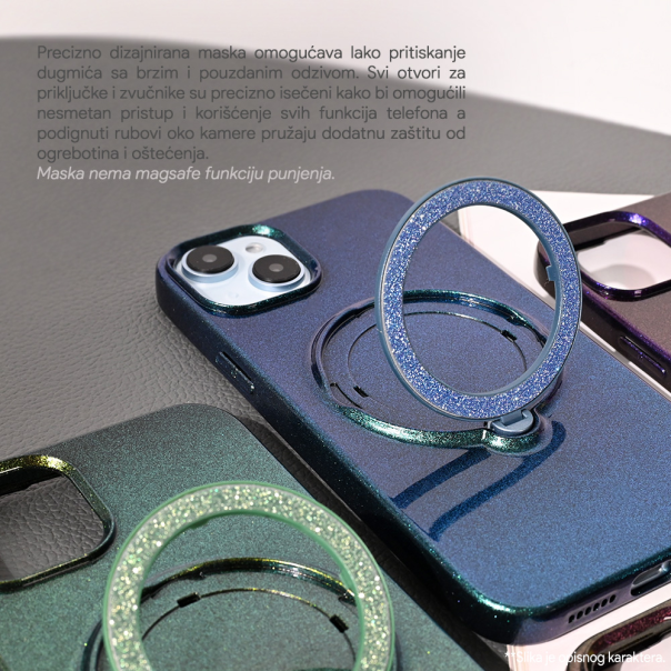Torbica Magsafe Ring za iPhone 11 6.1 zelena - 215006