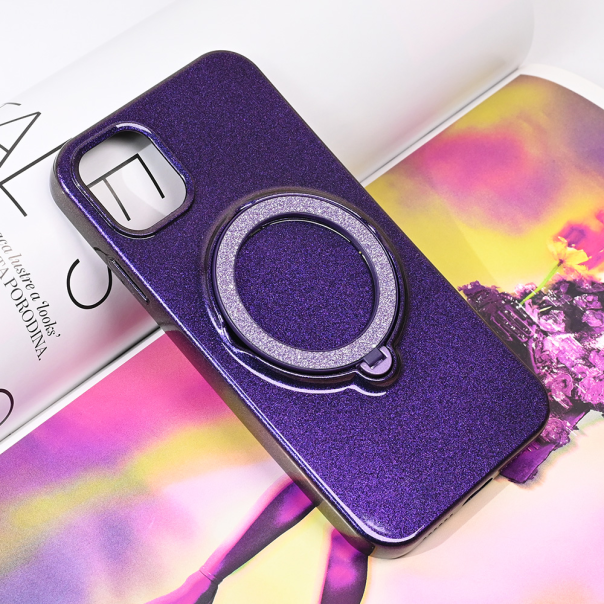 Maska za iPhone 11 Pro 5.8 Magsafe Ring ljubičasta - 215007