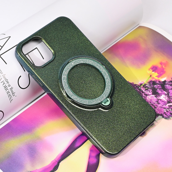 Maska za iPhone 11 Pro Max 6.5 Magsafe Ring zelena - 215014