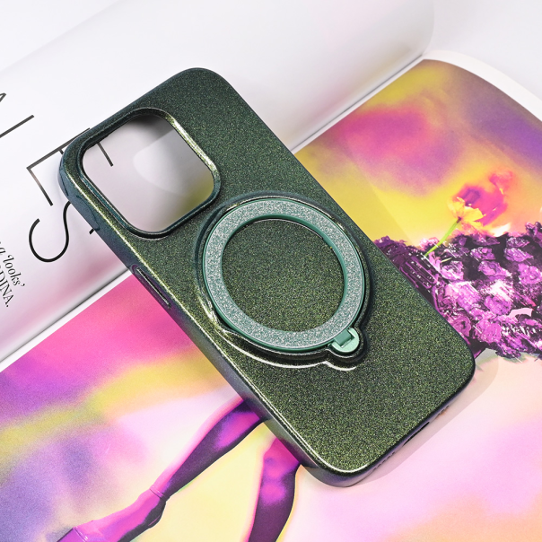 Torbica Magsafe Ring za iPhone 13 Pro 6.1 zelena - 215026-1