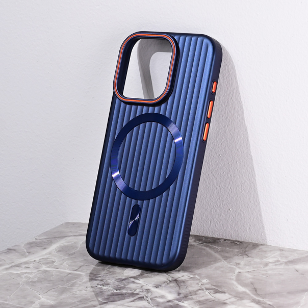 Torbica Magsafe Stripe za iPhone 15 Pro 6.1 plava - 216462