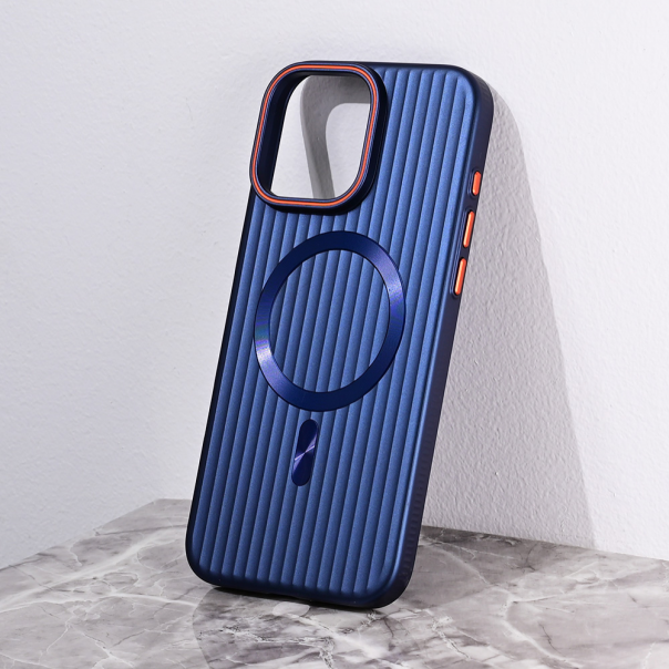 Maska za iPhone 16 Pro Max 6.9 Magsafe Stripe plava - 216481