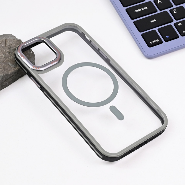 Torbica Magsafe Trendy za iPhone 11 6.1 siva - 217470