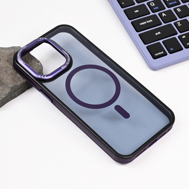 Maska za iPhone 13 Pro Max 6.7 Magsafe Trendy ljubičasta - 217462