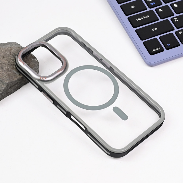 Maska za iPhone 16 6.1 Magsafe Trendy siva - 217456