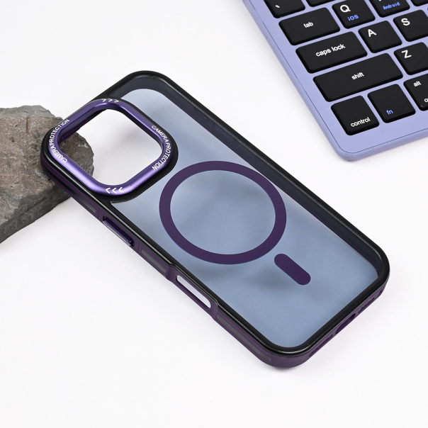 Maska za iPhone 16 Pro 6.3 Magsafe Trendy ljubičasta - 217449