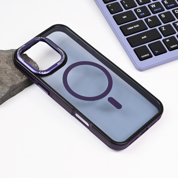 Maska za iPhone 16 Pro Max 6.9 Magsafe Trendy ljubičasta - 217440