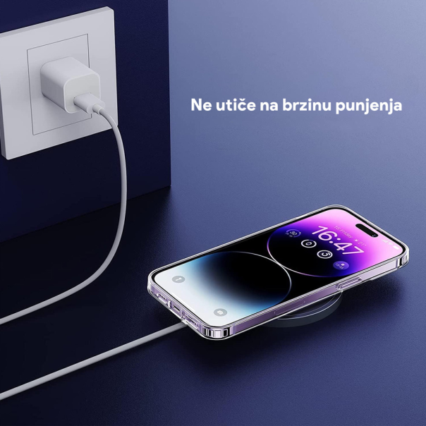 Maska za iPhone 14 Pro 6.1 transparent (IC) Magsafe - 212160