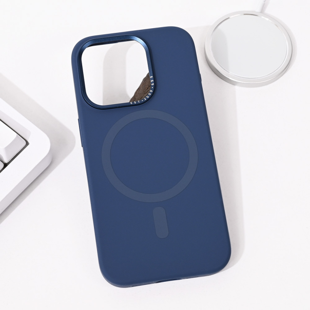 Maska za iPhone 15 Pro 6.1 Magsafe Pure Plus plava - 215089