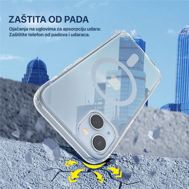 Torbica Magsafe za iPhone 15 Pro 6.1 transparent - 208755-1